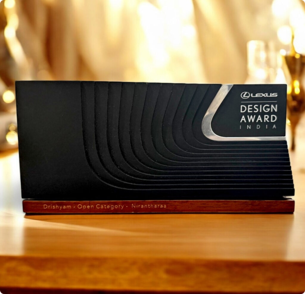 Nirantharaa wins the prestigious Lexus Design Award India 2023